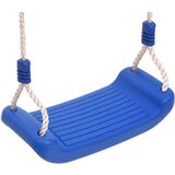 Gugalnica z lestvijo iz vrvi 2 kosa modra 37x15 cm PE | Shoptok.si