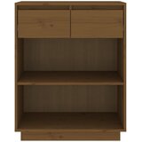  Konzolni ormarić boja meda 60 x 34 x 75 cm od masivne borovine | shoptok.hr