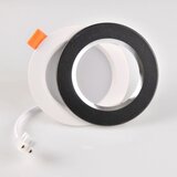  LED ugradna svetiljka ZOE LED/4,8W/230V crna | Eponuda.com