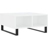  Stolić za kavu bijeli 60 x 60 x 30 cm od konstruiranog drva | Eponuda.com