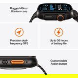 Apple Watch Ultra 2 Alpine Loop Mandel MX4E3FD/A Velikost pasu: Small 49mm Titanov ohišje | Shoptok.si