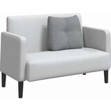 Jastuk za leđa Svijetlo siva 60 x 24 x 50 cm tkanina | shoptok.hr