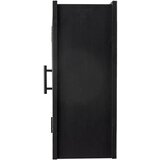 Bloomingville Crna viseća vitrina od masivne jele 62x49x23 cm Lario – | shoptok.hr