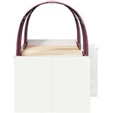  Krevet s Tunnels 4 pcs Bijela i ružičasta Konstruirano drvo - Bijela i ružičasta | shoptok.hr