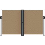  Uvlačiva bočna tenda 140 x 1000 cm smeđesiva | shoptok.hr