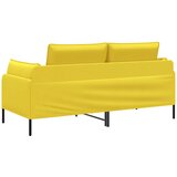 SOFA za dvije osobe Svijetlo žuta 188 x 81 x 89 cm Tkanina Slike