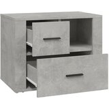  Noćni ormarić Siva boja betona 60x36x45cm od konstruiranog drva | Eponuda.com