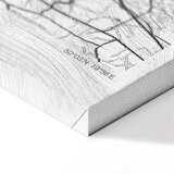  Slika - City Plan: Krakow (1 Part) Wide 90x60 Premium Print | shoptok.hr