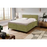 MID.YOU POSTELJA Z VZMETNICO 180 cm x 200 cm , les, tekstil zelena | Shoptok.si