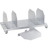 Kongamek Voziček za valoviti karton, pocinkano jeklo, DxŠxV 1050 x 500 x 418 mm | Shoptok.si