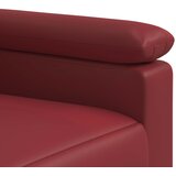 SOFA Vinska crvena 91 x 85 x 93 cm Umjetna koža | shoptok.hr