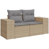  11-dijelni set vrtnih sofa od poliratana s jastucima bež | shoptok.hr