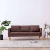 vidaXL trosjed od tkanine smeđi | shoptok.hr