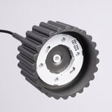 Sollux SL.2677 - Luster na sajli AURA 1xGX53/10W/230V crna | Eponuda.com