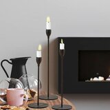 Tutumi Set crnih svijećnjaka KCH004-B | shoptok.hr