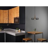 Osram led luster na sajli decor mesh LED/18,5W/230V prečnik 40 cm crna/kaučukovo drvo | Eponuda.com
