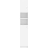  Kupaonski ormarić bijeli 32 x 25,5 x 190 od konstruiranog drva | Eponuda.com
