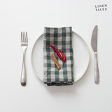 Linen Tales Laneni ubrusi u setu 2 kom 40x40 cm Forest Green Gingham – | shoptok.hr