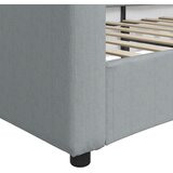  Dnevni krevet svjetlosivi 80 x 200 cm od tkanine | shoptok.hr