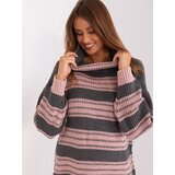 BADU Dress-BA-SK-8007.42P-Grey-Pink | shoptok.hr