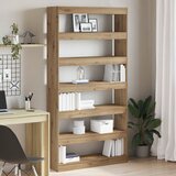 vidaXL Knjigarna Artisan hrast Trden les 100 x 30 x 198 cm | Shoptok.si