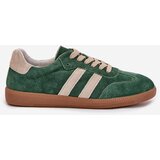 Boto Women's Suede Sneakers Green Sirella | shoptok.hr