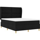  Krevet s opruga kutije s uzglavljem Crna 200 x 160 cm tkanina | shoptok.hr