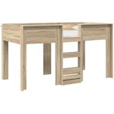  Krevet na kat za djecu s pohranom Sonoma hrast 90 x 200 cm | shoptok.hr