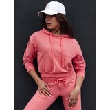 DStreet Bluza damska z kapturem TRENDHOOD koralowa cijene