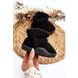 Boto Children's Snow Boots with Velcro Black Unitia | ePonuda.com