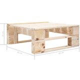  Vrtni tabure iz palet lesen, (20665488) | Shoptok.si