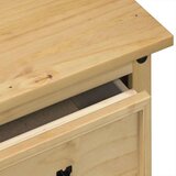 vidaXL Toaletni stolić Corona 110 x 50 x 75 cm od masivne borovine | shoptok.hr