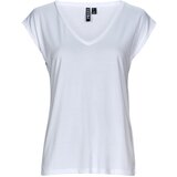 Pieces Majice brez rokavov PCKAMALA TEE Bela Cene