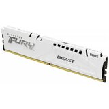 Kingston DDR5 16GB 6000MT/s [fury beast], non-ecc udimm, CL36 1.35V, 288-Pin 1Rx8, white, w/heatsink, xmp & expo cene