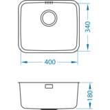 Alveus Sudopera Luno 20 430x370x180mm | ePonuda.com