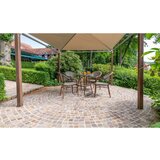 XXXL Set Za Balkon Maui, Peščene Barve. 3-Delni Set | Shoptok.si