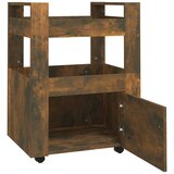  Kuhinjska kolica boja hrasta 60 x 45 x 80 cm konstruirano drvo | Eponuda.com