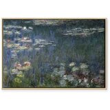  Slika - Claude Monet – Waterlilies: Green Reflections 60x40 U prirodnom drvenom okviru | shoptok.hr