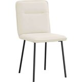  Jedilni stoli 4 kosi krem žamet, (21822531) | Shoptok.si