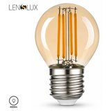  LED SIJALICA FILAMENT DIM G45 4W E27 2700K 400lm AMBER Cene