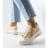 Gemre Beige platform sneakers Hawthorne | Shoptok.si