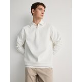 Reserved - Majica s ovratnikom - krem | shoptok.hr
