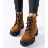 Big Star Brown leather boots | shoptok.hr