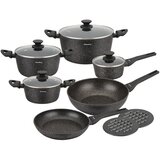 Shumee set lončkov z marmornim prevlekom proti prijemljanjem 12 kosov klausberg KB-7659, (21384485) Cene