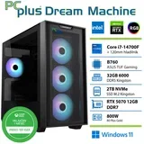 Namizni računalnik Dream Machine Core i7-14700F 32GB 2TB RTX 5070 12GB, Windows 11 Home