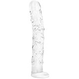 Gildo stakleni dildo - br. 34 teksturirani, 19 cm | shoptok.hr