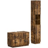  Set kupaonskih ormara od 2 dijela HOORN Dimljeni hrast | shoptok.hr