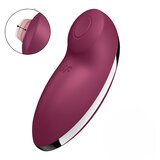 Satisfyer Vibrator Tap & Climax 2, Bordo Cene
