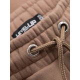 Ombre Classic unisex sweatpants with ribbed cuffs - brown | ePonuda.com
