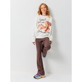 Sinsay Crewneck majica s printom cimeta | shoptok.hr